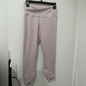 Kids High-Waist Pink Leggings